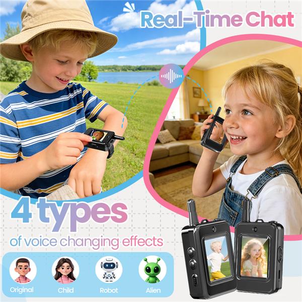 Kids Video Walkie-Talkies – 2-Pack