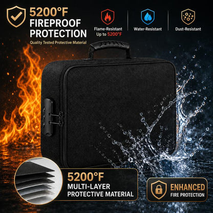 Bolsa Protectora de Documentos – Resistente al Fuego y al Agua