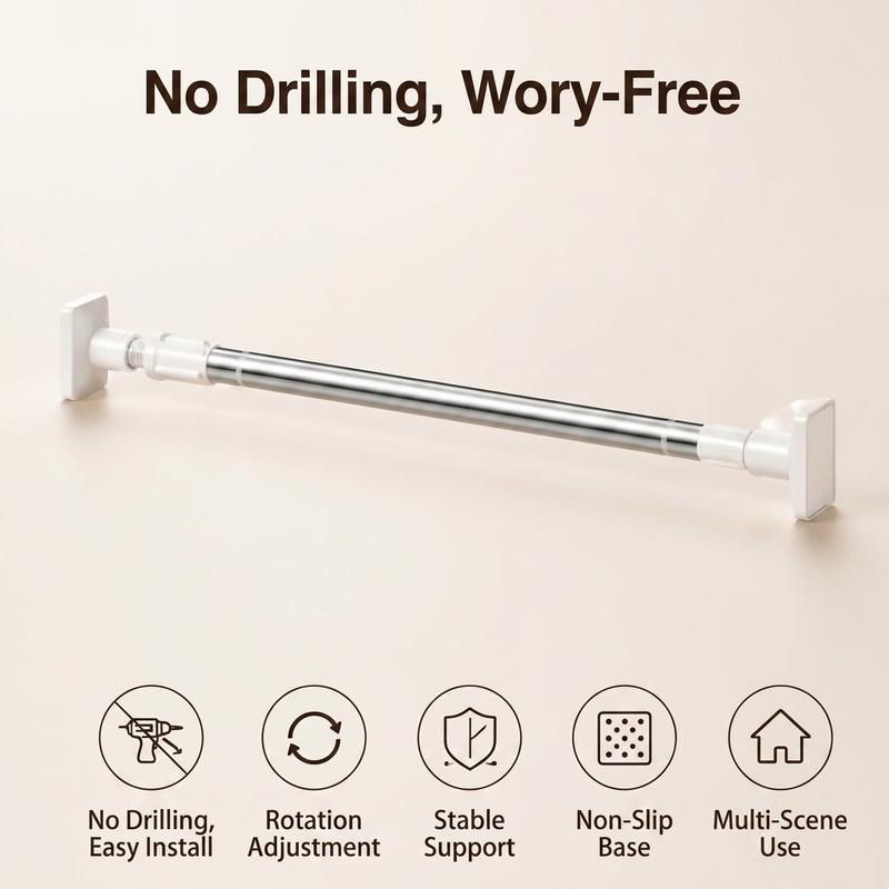 SOLAIRA — No-Drill Extendable Drying Rod