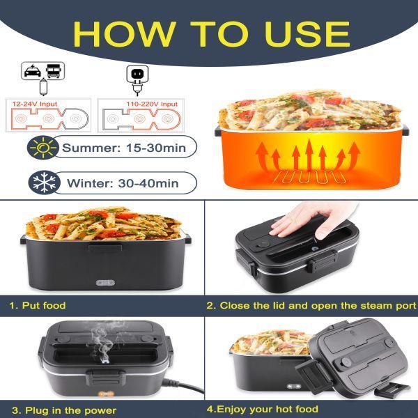 TERMIA – Portable Electric Lunch Warmer