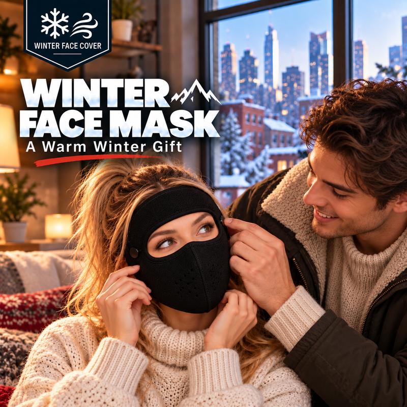 Winter Shield Face Mask with Goggles