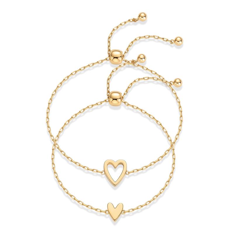 The Little Heart Matching Bracelet Set