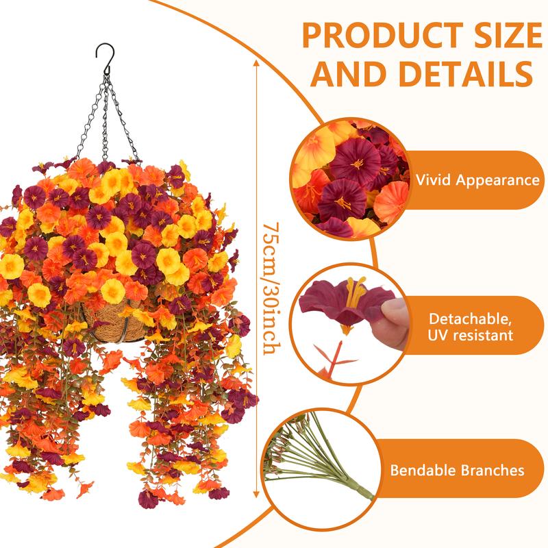 Harvest Bloom Hanging Baskets