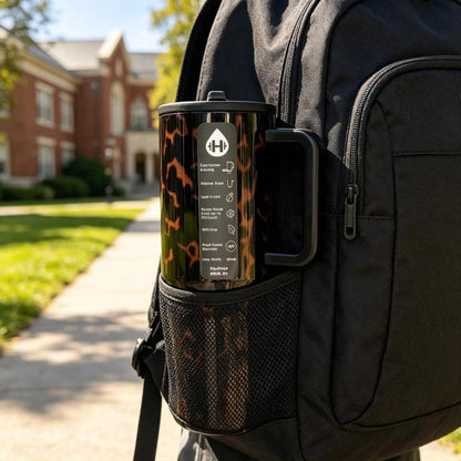 Korvital Aura 40oz Tumbler — Tortoiseshell Edition