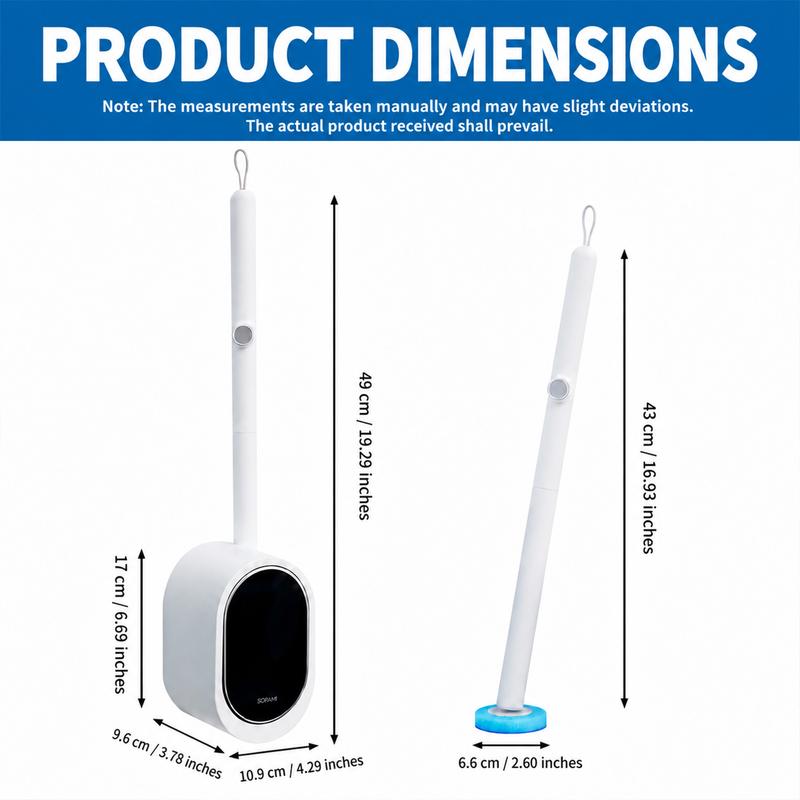 The No-Touch Toilet Wand™ | Disposable Scrubber Kit