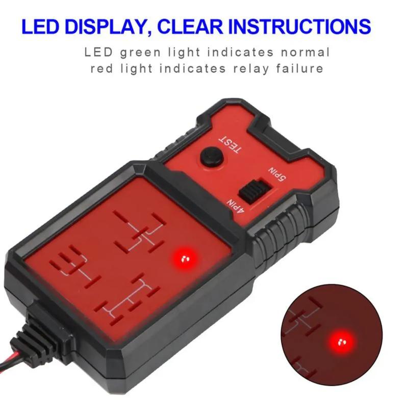 RelayCheck Pro™ – 12V Car Relay Tester