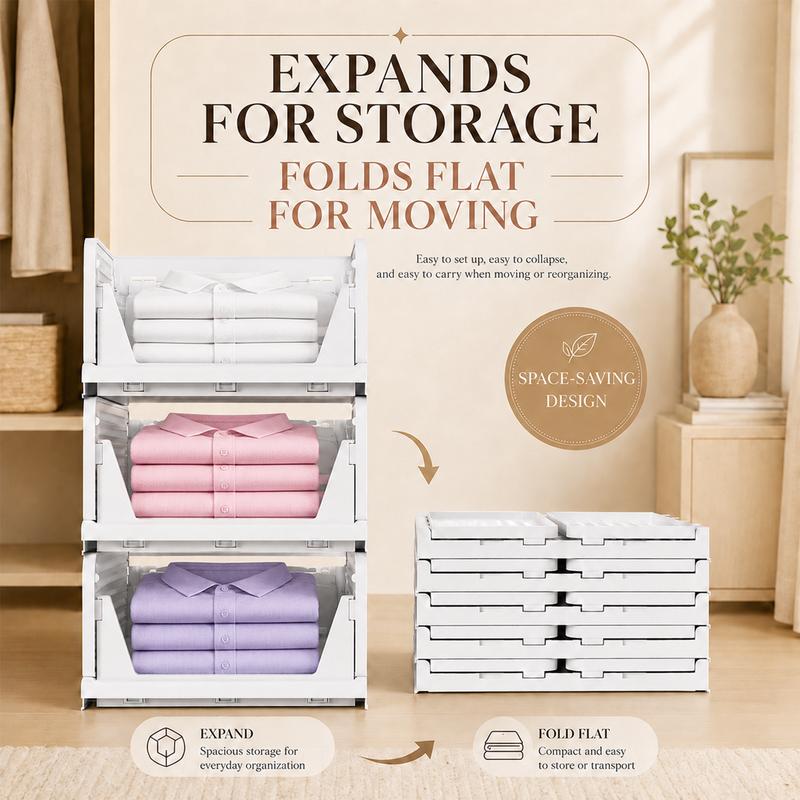 SlideStack Pull-Out Closet Organizer