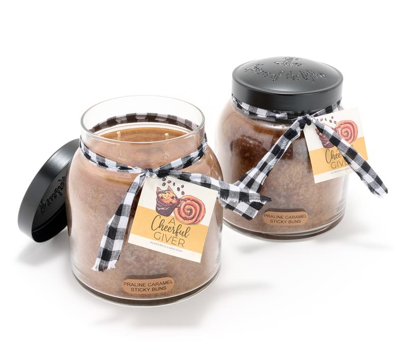 A Cheerful Giver 34 oz. Holiday Papa Jar Duo