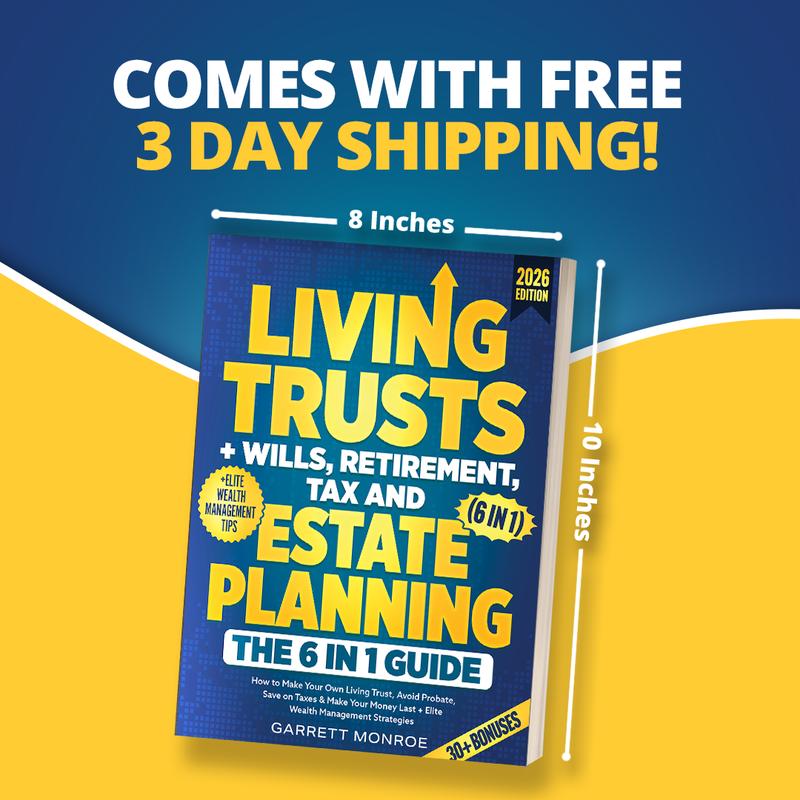 The Legacy Protection Blueprint <br> <i> 6-in-1 Living Trusts, Wills, Tax & Estate Planning Guide </i>