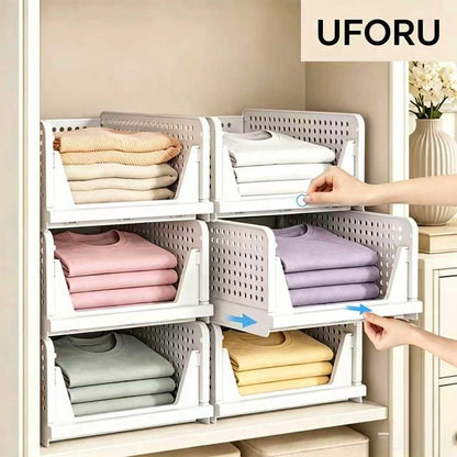 SlideStack Pull-Out Closet Organizer