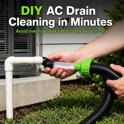 Clear-View AC Drain Line Unclogger