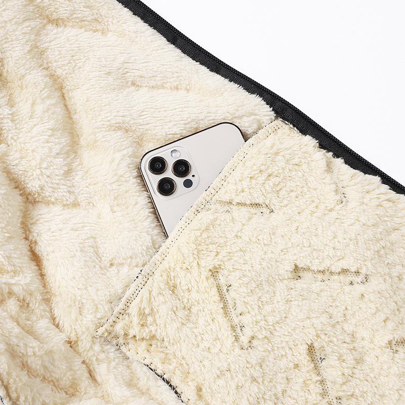 Chaqueta Térmica Acolchada con Forro de Peluche