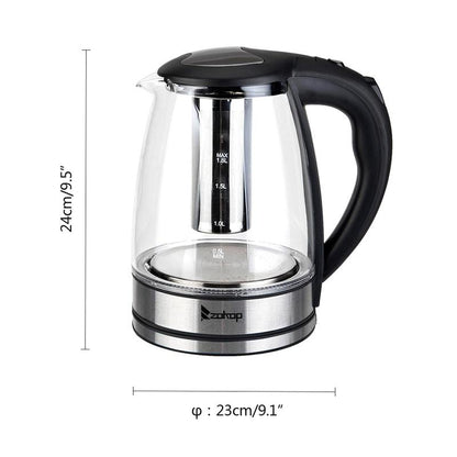 HALOBREW™ 3-in-1 Glass Kettle