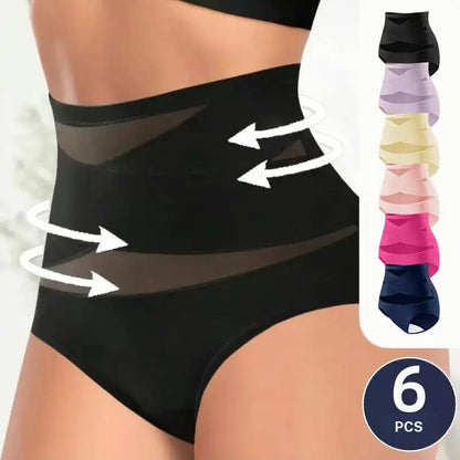 SCULPTA — High-Waist Shaping Panty (6-Pack)
