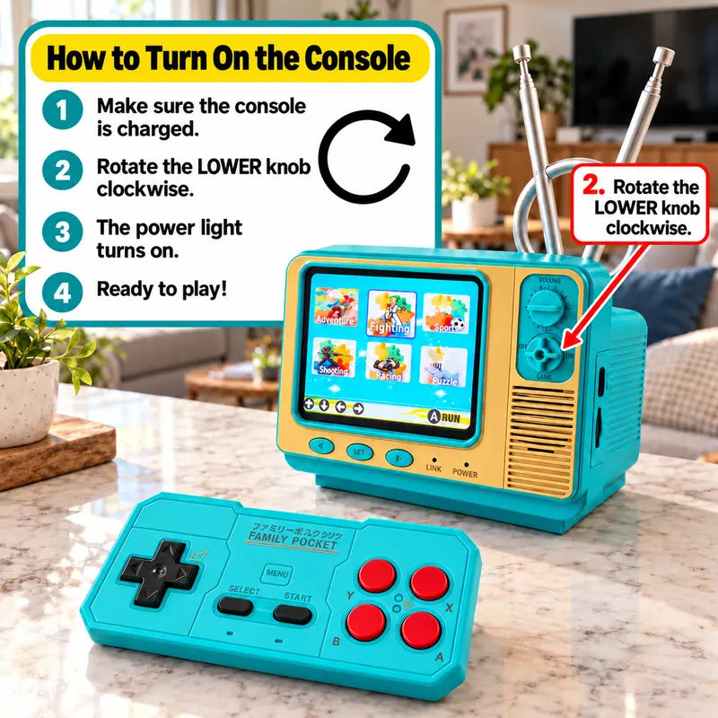 REWIND MINI | Retro TV Game Console