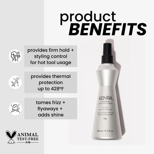 CurlLock Thermal Spray Heat-Activated Curl Hold + Heat Protection