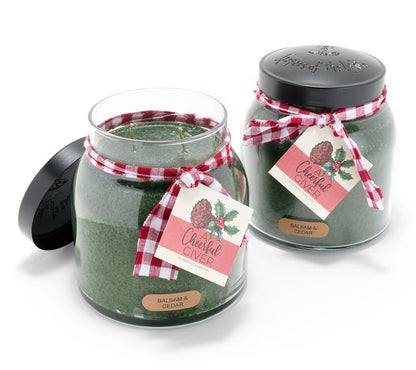 A Cheerful Giver 34 oz. Holiday Papa Jar Duo