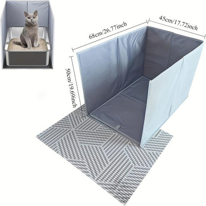 MessWall™ Pop-Up Litter Box Guard