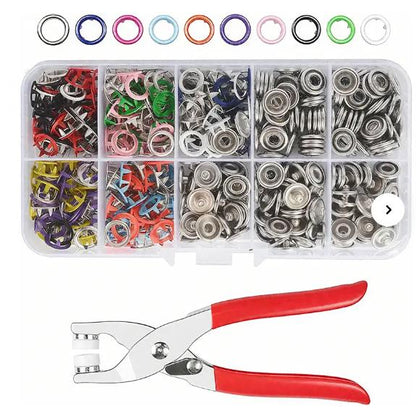 No-Sew Snap Button Kit