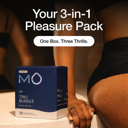 Trío Pack: 36 Condones, 3 Texturas