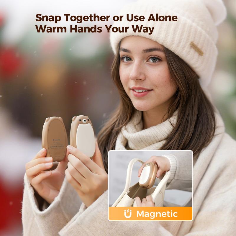 Cozy Bear Rechargeable Hand Warmers (2-Pack)