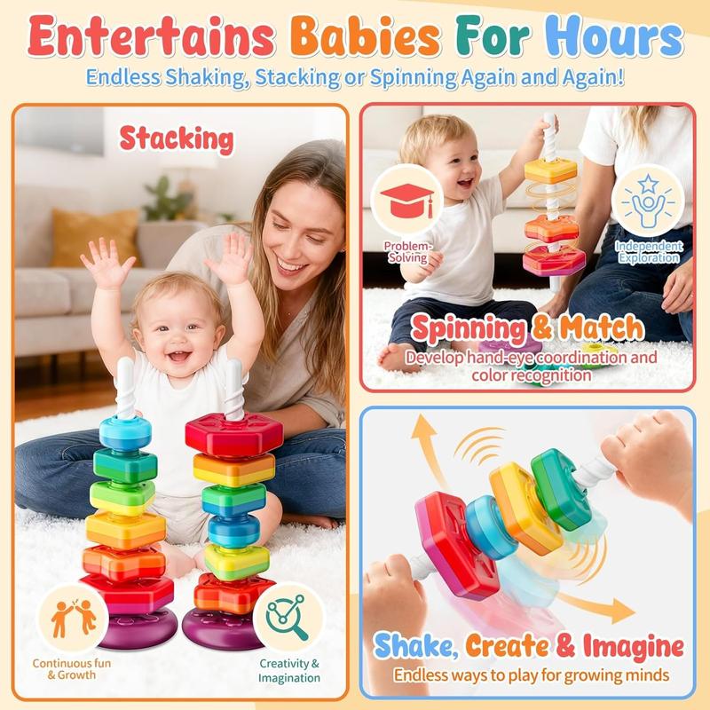 korvital™ Spin & Stack Rainbow
