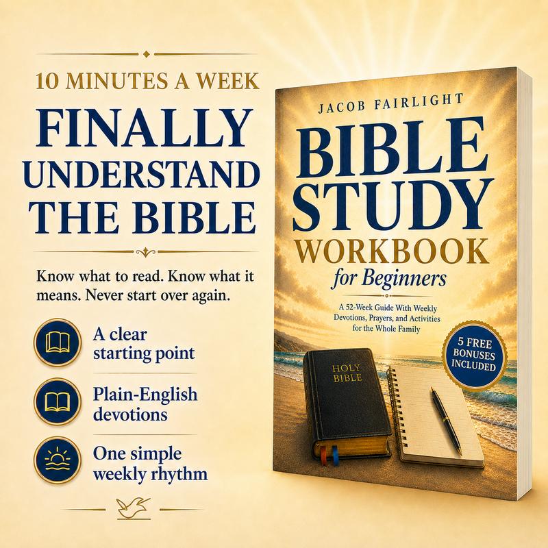The 52-Week Bible Study Workbook for Beginners
