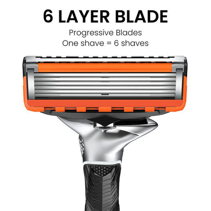 The 6-Blade Shave Vault