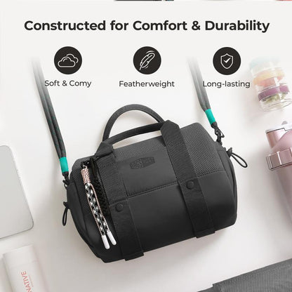The Mighty Duffel Gym Bag with Yoga Mat Holder + Shoe Compartment