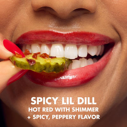 The Big Dill Lip Kit – 3 Pickle Melting Lip Balms + Pickle Blender Sponge