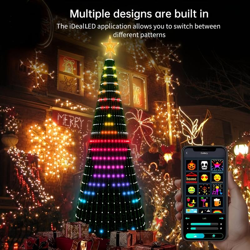 Aurora 7Ft Smart LED Outdoor Christmas Tree