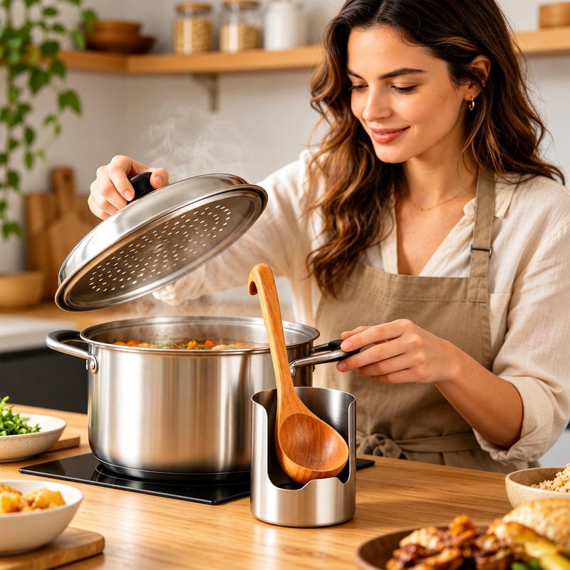 DripDock Lid & Spoon Holder