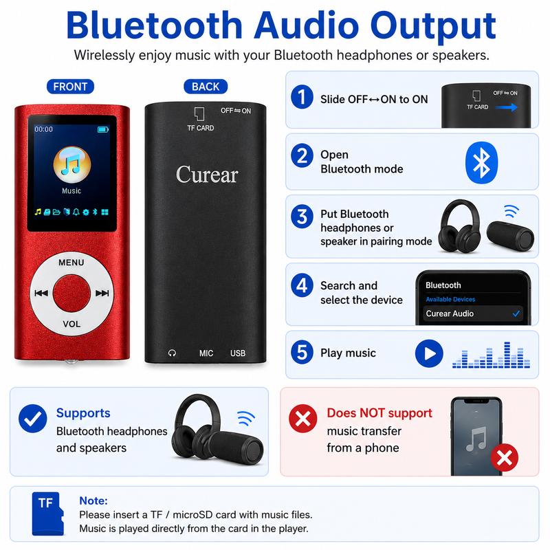 The Screen-Free Music Player