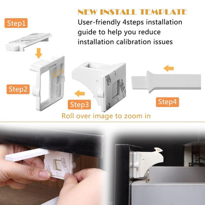 korvital™ Hidden Magnetic Cabinet Locks