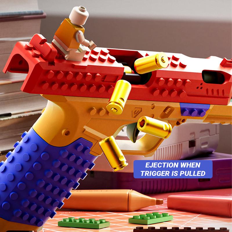 BrickShot™ Soft Dart Blaster Building Set