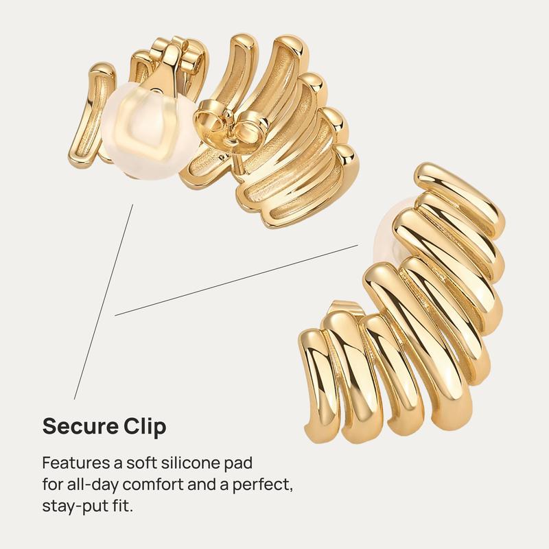 The Stack Cuff Earrings