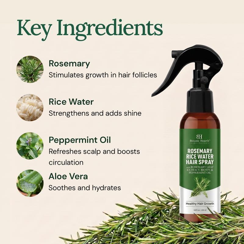 RENACE — Spray Capilar de Romero y Arroz con Biotina