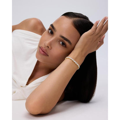 The Pear Eternity Tennis Bracelet