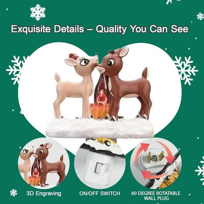 Ember Glow Reindeer Nightlight