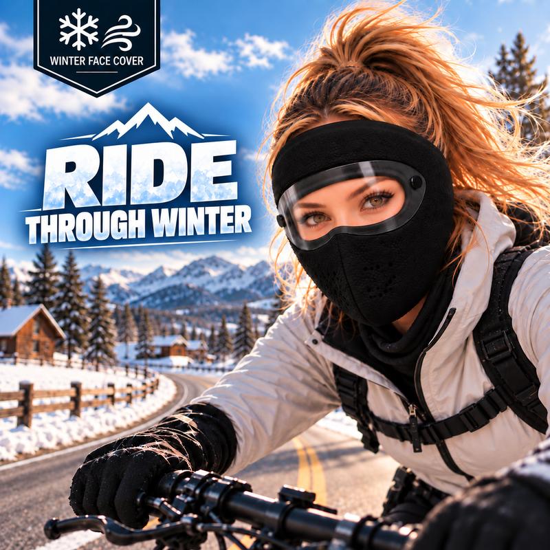 Winter Shield Face Mask with Goggles