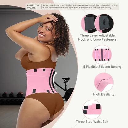 ComfortCurve No-Roll Waist Trainer