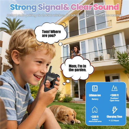 Kids Video Walkie-Talkies – 2-Pack