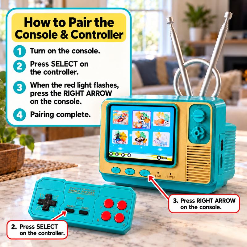 REWIND MINI | Retro TV Game Console