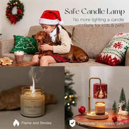 NOELUME™ Christmas Candle Warmer Lamp