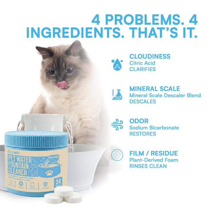 ClearFlow Fountain Cleaning Tablets