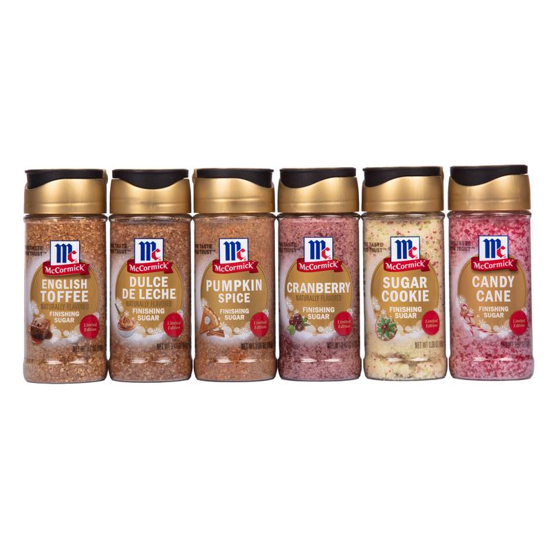 The Holiday Finishing Sugar Set (6 Flavors)