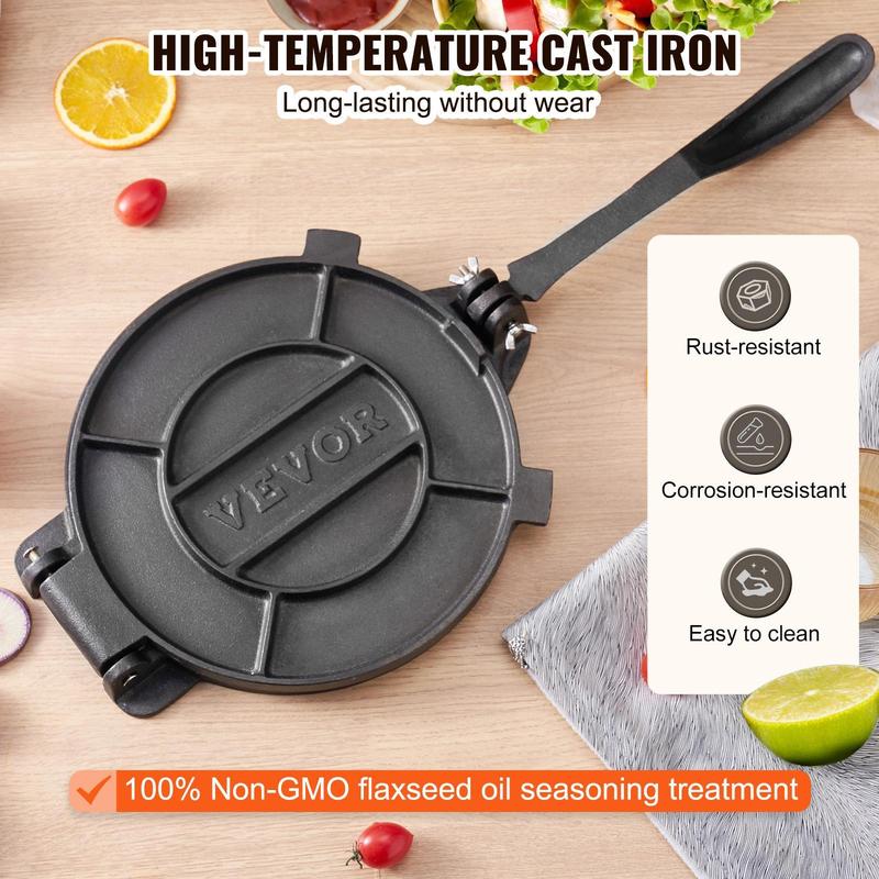 MASAFORT – Prensa para Tortillas de Hierro Fundido