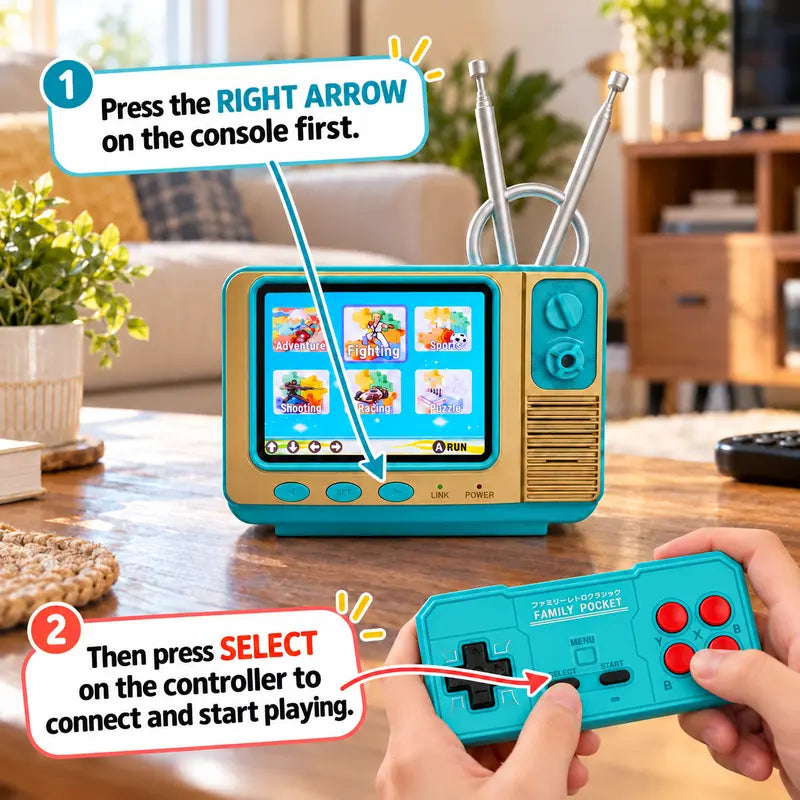 REWIND MINI | Retro TV Game Console