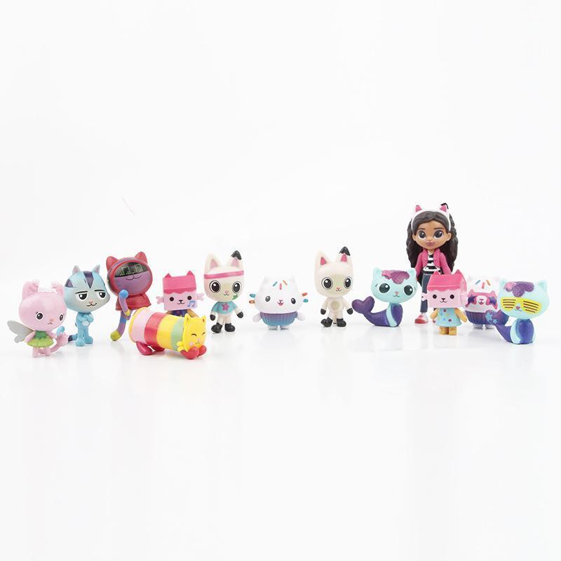 Gabby's Dollhouse 13-Piece Play Set