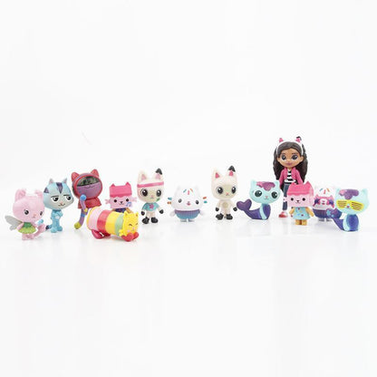 Gabby's Dollhouse 13-Piece Play Set